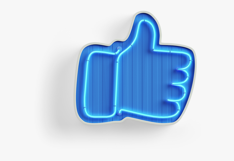 Social Media Logos Neon Png, Transparent Clipart