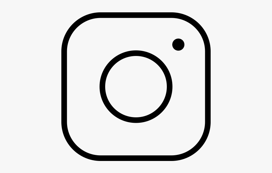 Instagram Black Line Icon Png Image Free Download Searchpng - Instagram Line Icon Png, Transparent Clipart
