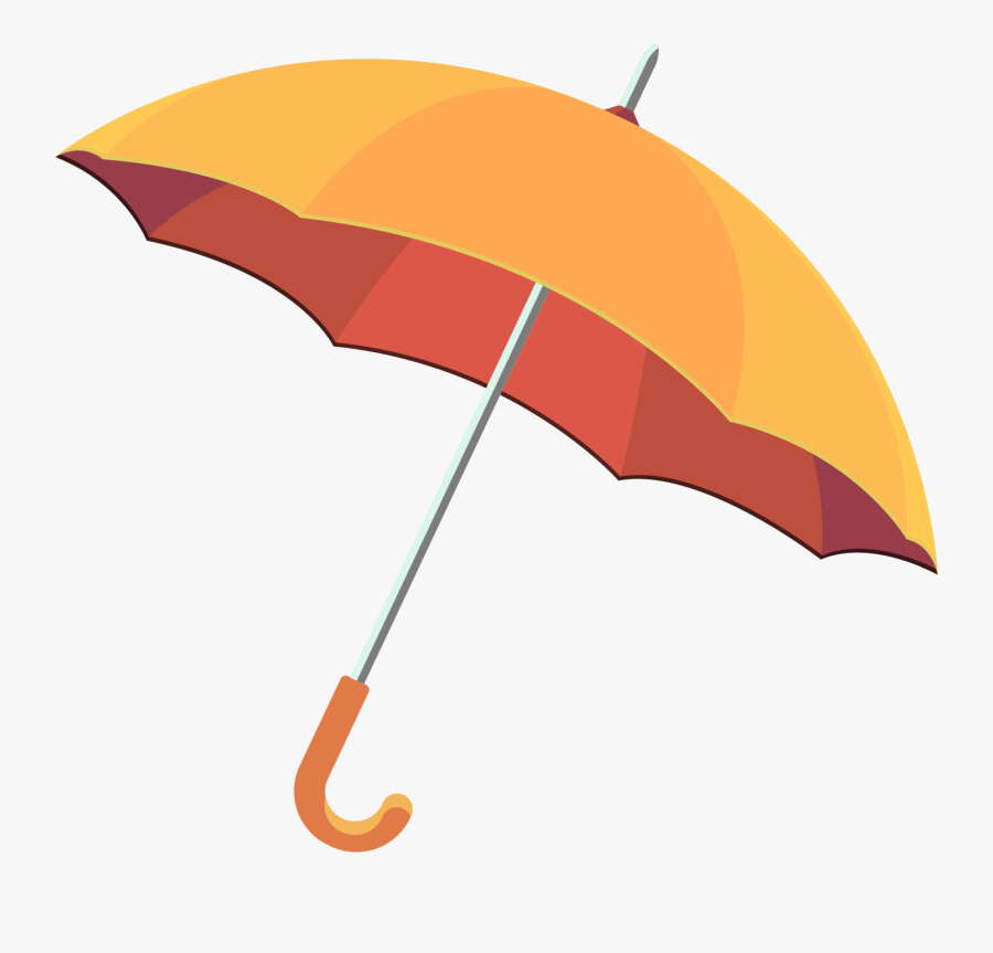 Transparent Closed Umbrella Clipart - Rain Umbrella Vector Free Download, Transparent Clipart