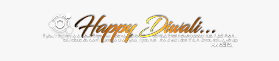 Happy Diwali - Calligraphy, Transparent Clipart