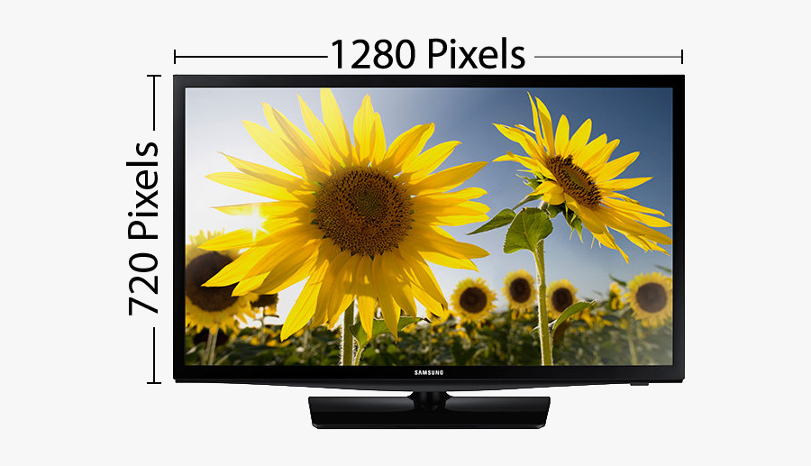 1080p Full High Definition Tv Measurements - Samsung Un28h4000 28 Inch 720p 60hz Led Tv, Transparent Clipart
