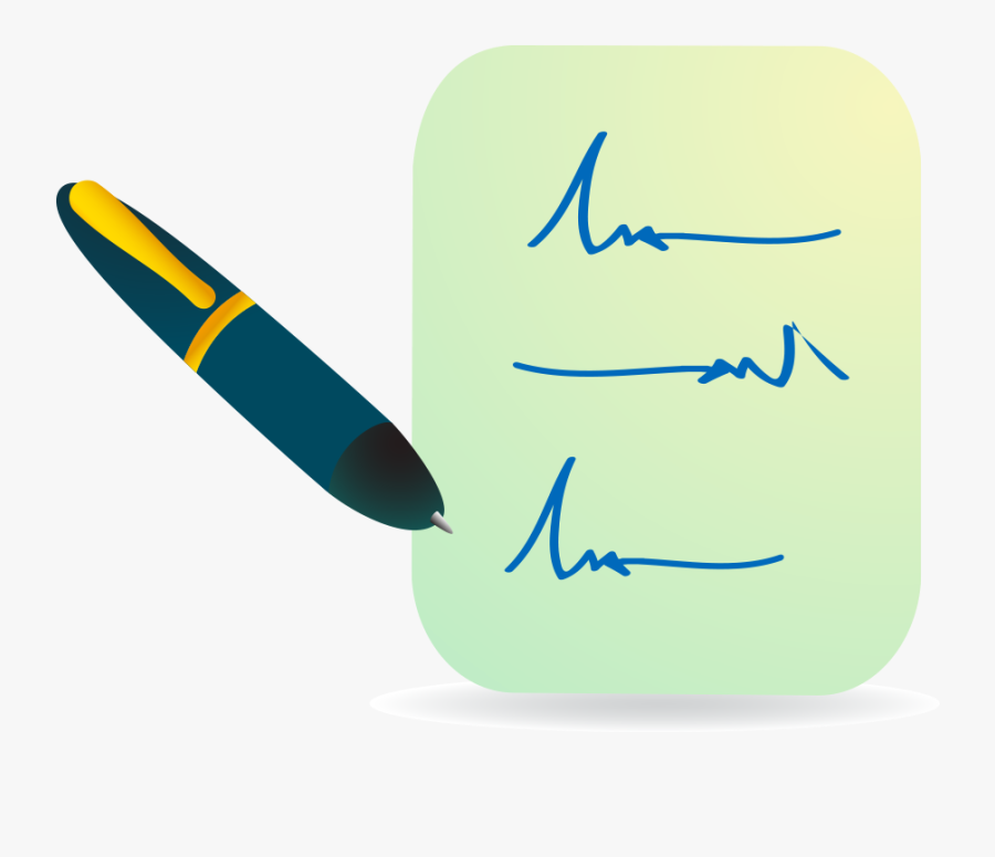Clipart Pen Signature Pen - Graphic Design, Transparent Clipart
