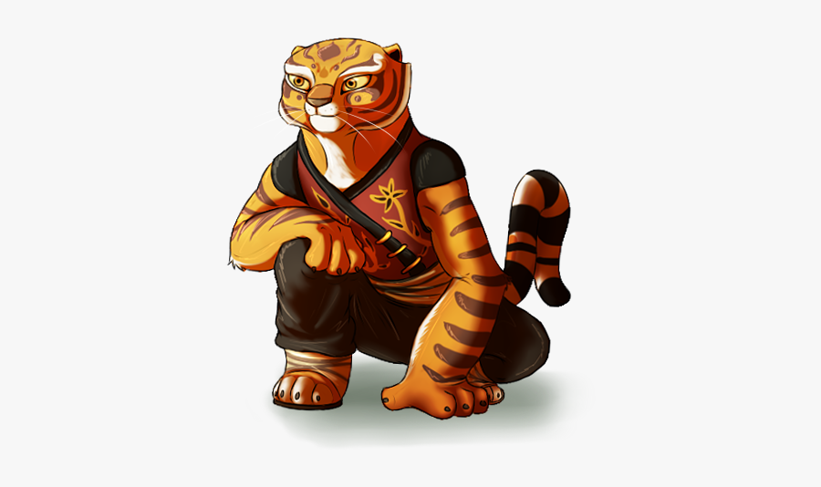 Kung Fu Panda Tigre, Transparent Clipart