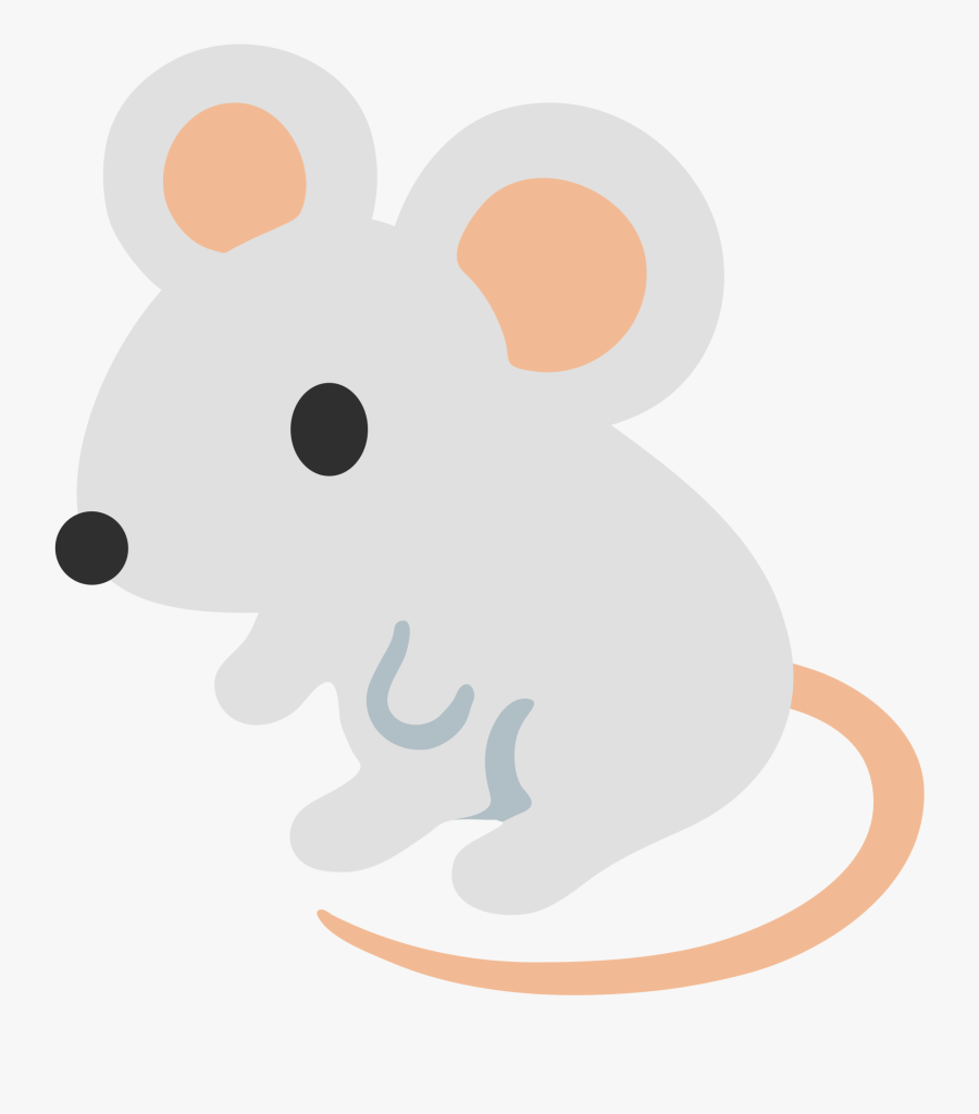 File Emoji U F - Android Mouse Emoji, Transparent Clipart