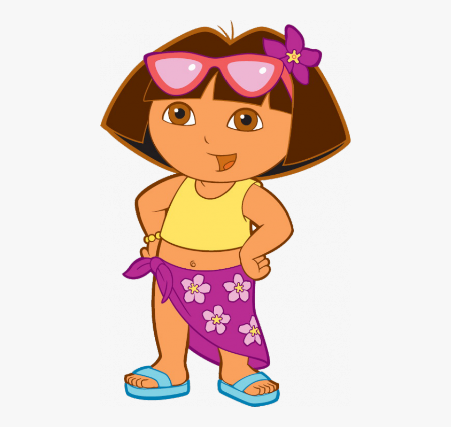 Dora The Explorer Hawaii, Transparent Clipart