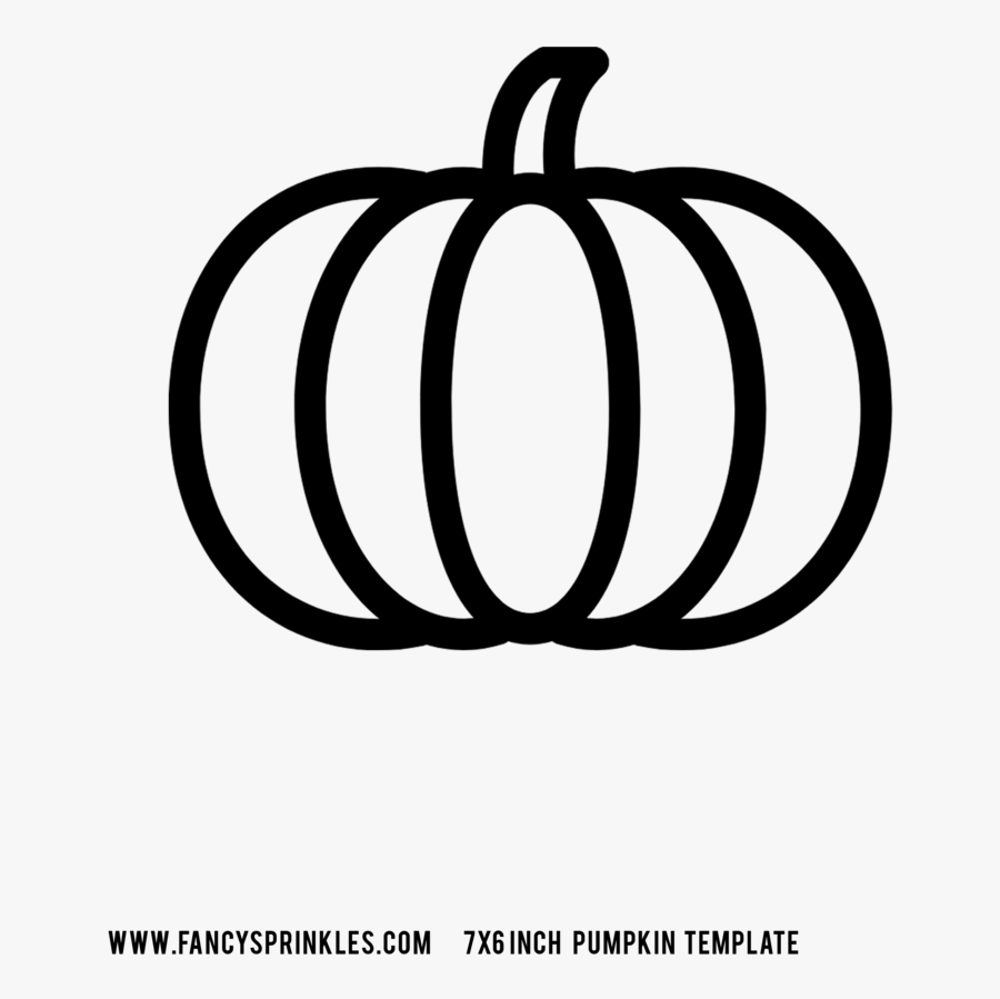 Pumpkin Template, Transparent Clipart