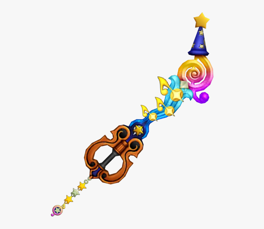 Kingdom Hearts Music Keyblade, Transparent Clipart