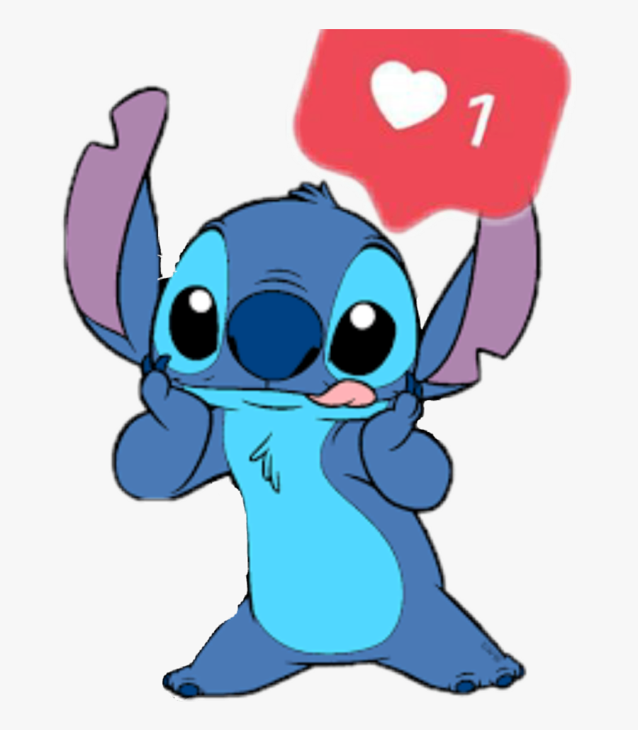 Am I Silly Enough For Some Likes♥️ - Stich Lilo, Transparent Clipart