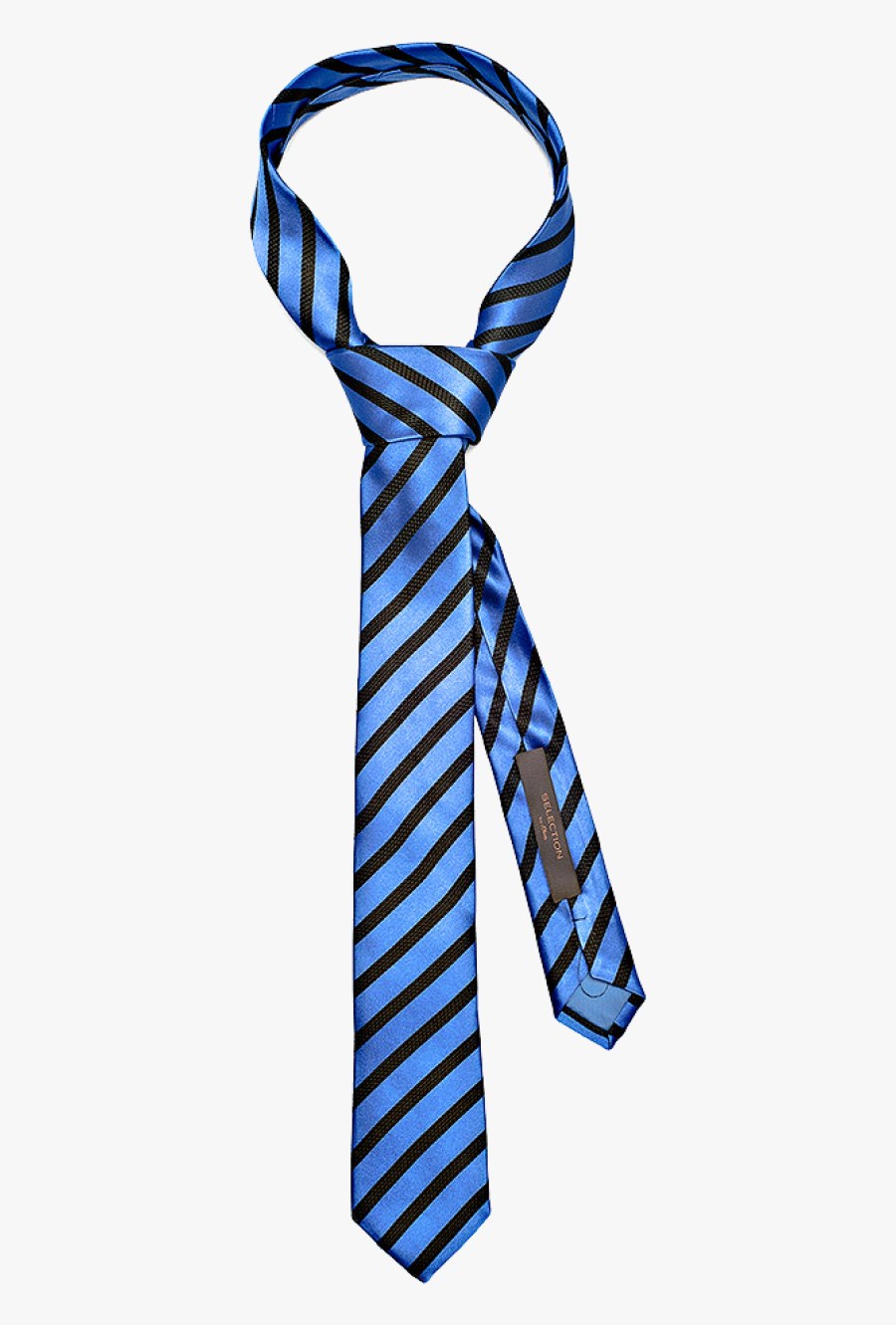 Blue Tie Transparent Background, Transparent Clipart
