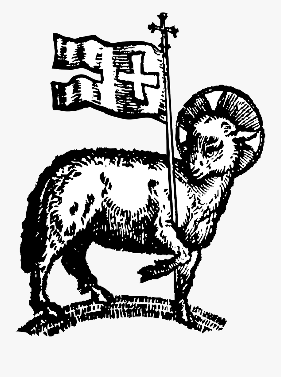 Easter Lamb Of God, Transparent Clipart