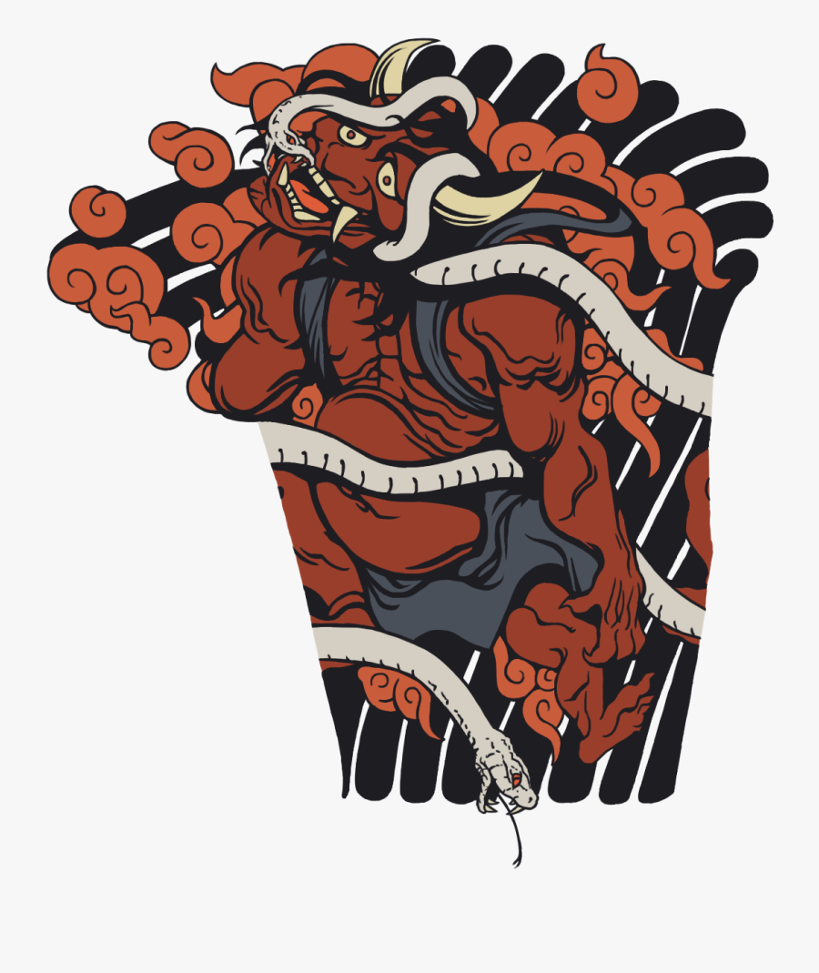 Overwatch Hanzo Demon Tattoo, Transparent Clipart