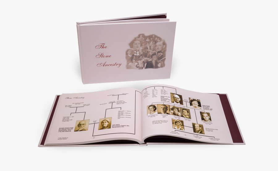 Family History Book, Transparent Clipart