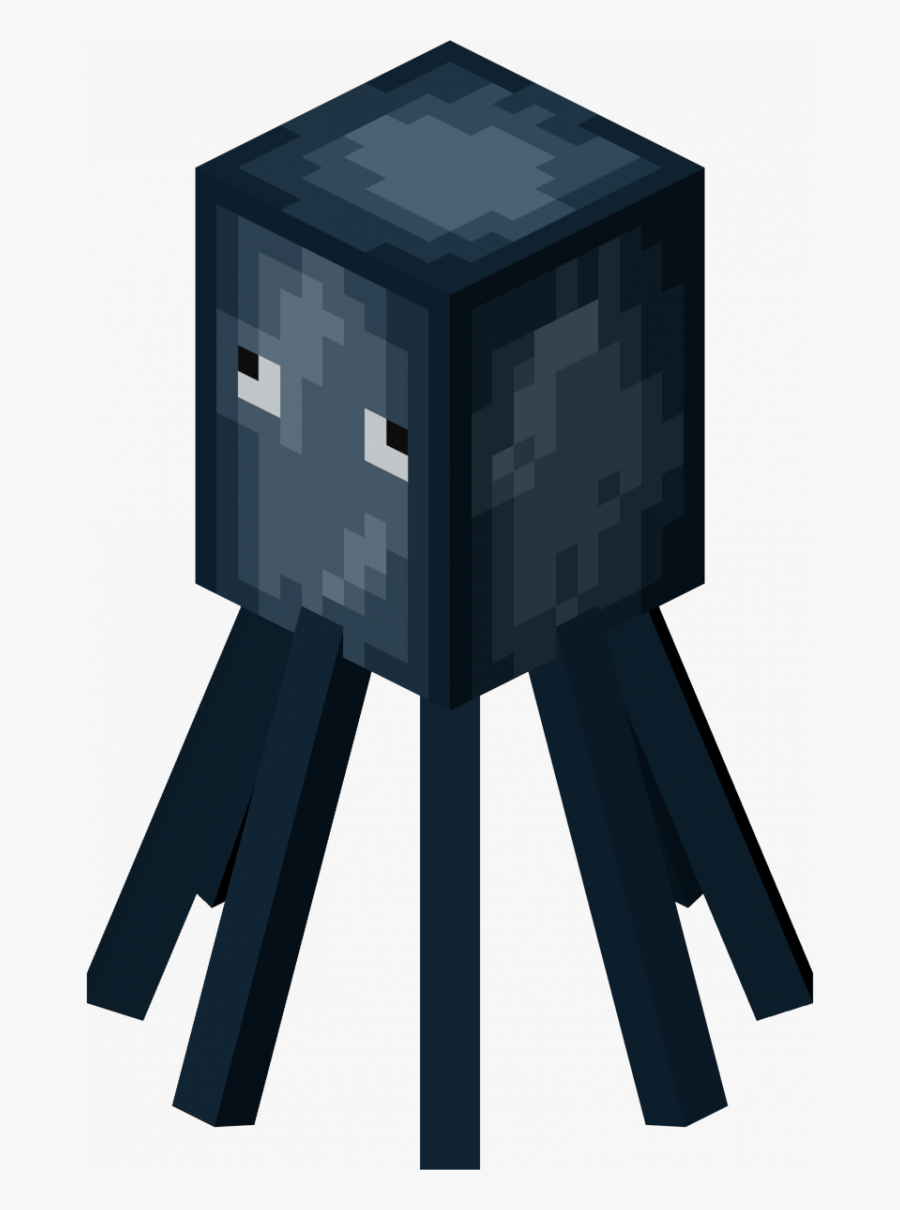 Minecraft Squid, Transparent Clipart