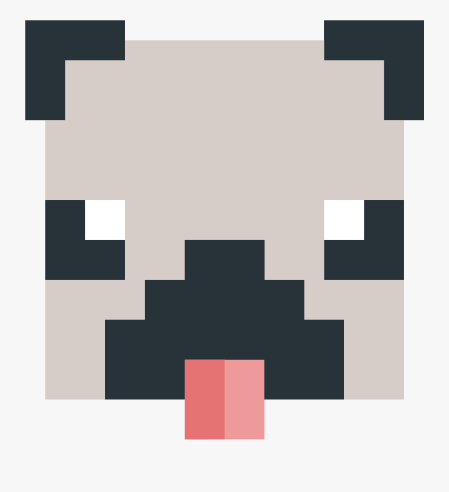 Minecraft Png Images - Pug Minecraft, Transparent Clipart