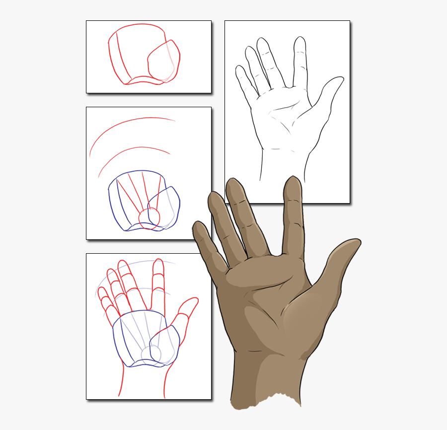 Transparent Open Giving Hands Clipart - Drawing, Transparent Clipart