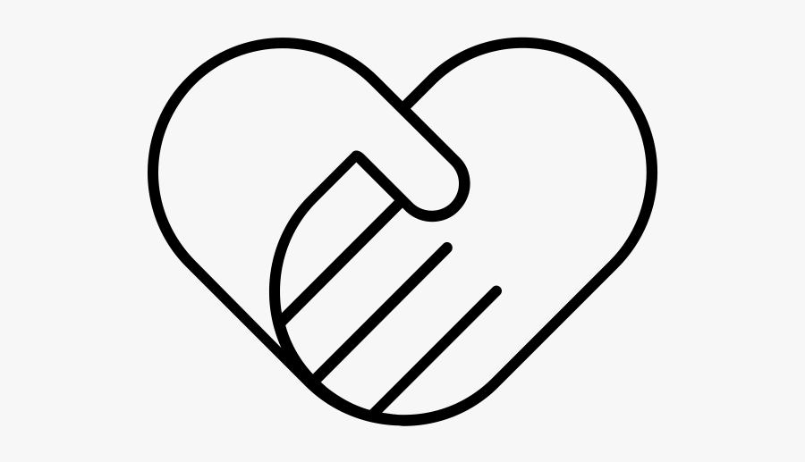 Helping Hand Icon - Symbols About Helping People, Transparent Clipart