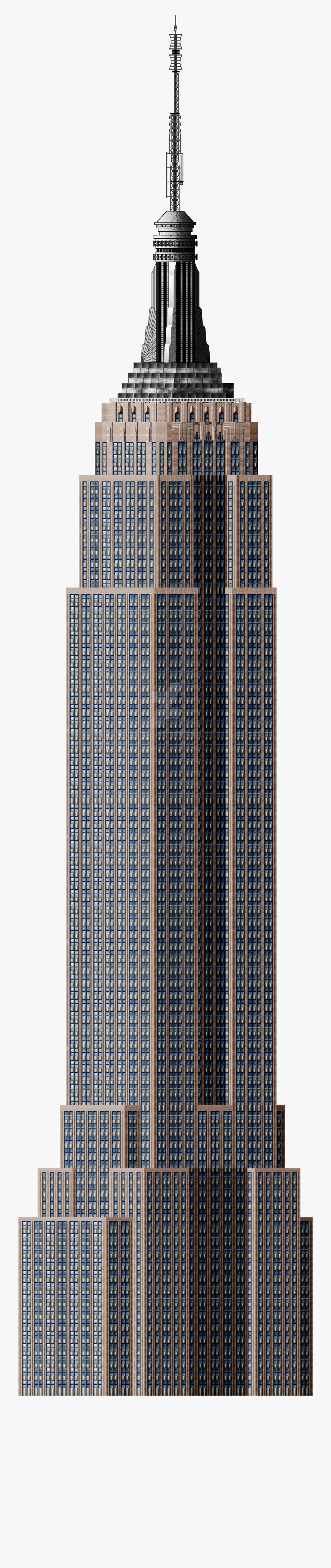 Empire State Building Png Clipart Transparent Library - Empire State Building Hd Transparent, Transparent Clipart