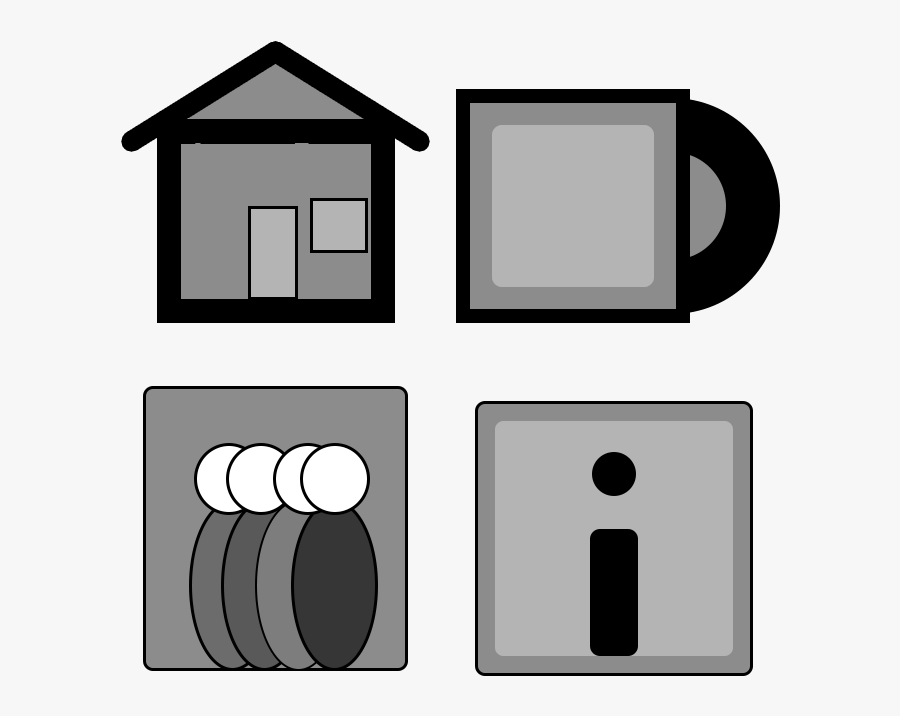 This Is An Icon Set That Could Be Used For A Potential, Transparent Clipart