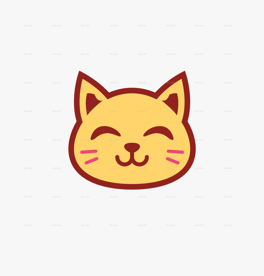 Cute Cat Emote Png Clipart , Png Download - Cute Transparent Cat Icon, Transparent Clipart