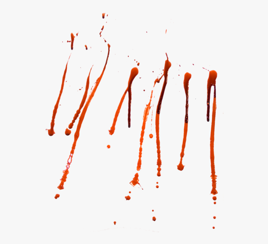 Drops Of Blood Splash - Hand Cut Blood Png, Transparent Clipart