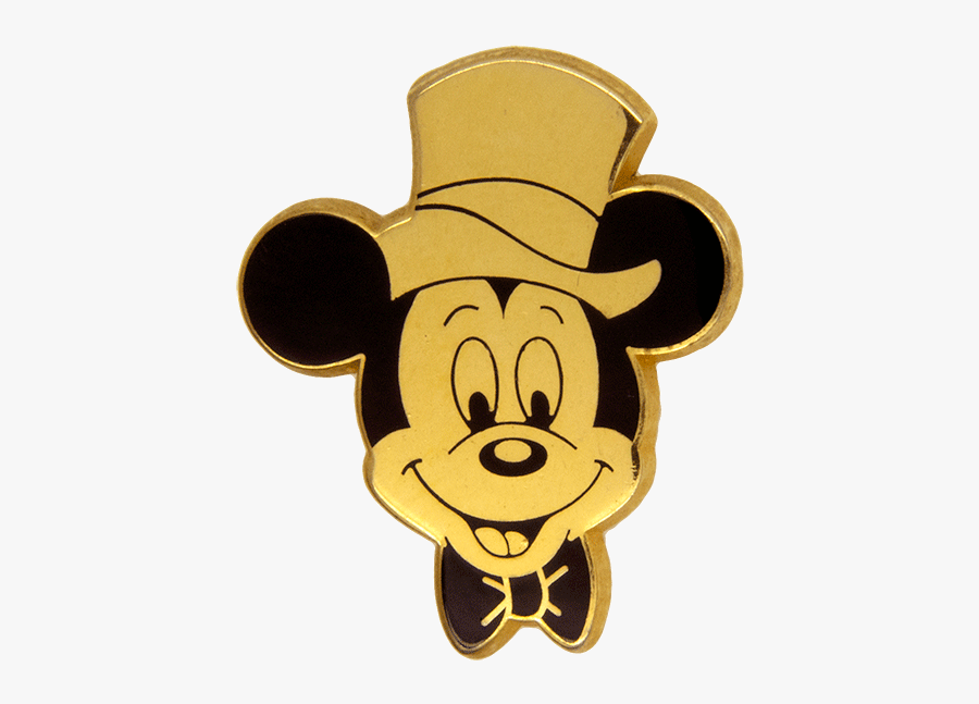 Mickey Mouse Gold Clipart, Transparent Clipart