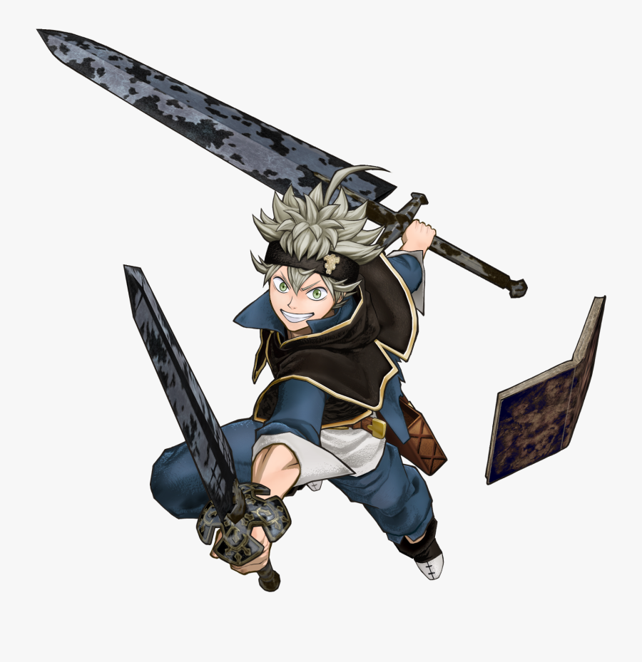 Playstation Video Game Character - Asta Black Clover Png, Transparent Clipart