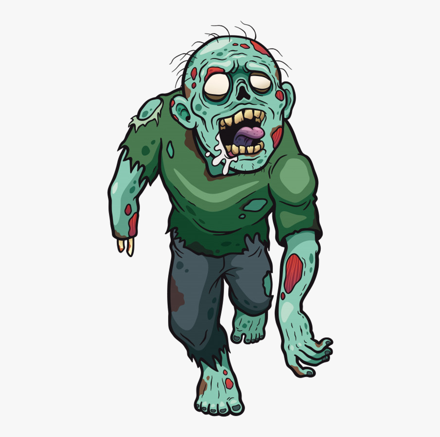 Zombie - Cartoon Zombies , Free Transparent Clipart - ClipartKey