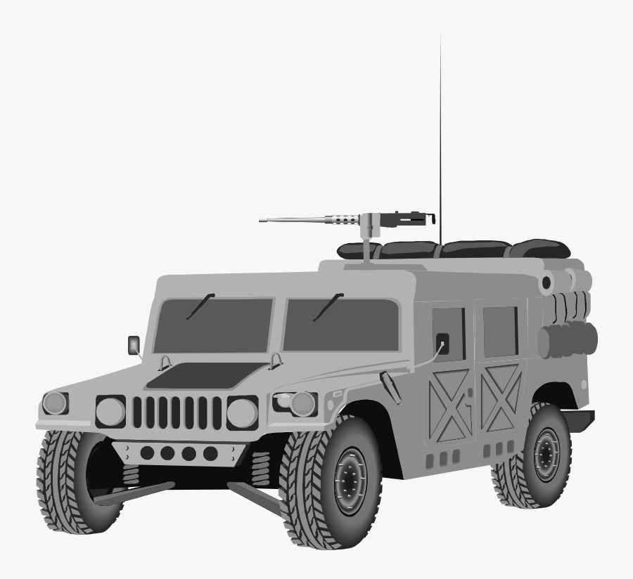 Transparent Free Military Clipart - Draw A Military Hummer , Free ...