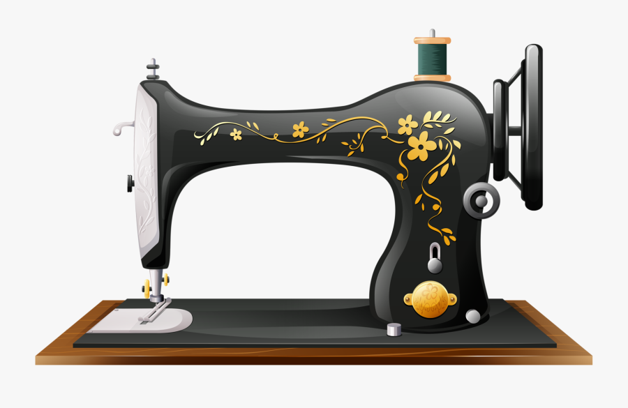 Vintage Sewing Machines, Paper Crafts, Arts And Crafts - Tailoring Machines Logo Png, Transparent Clipart