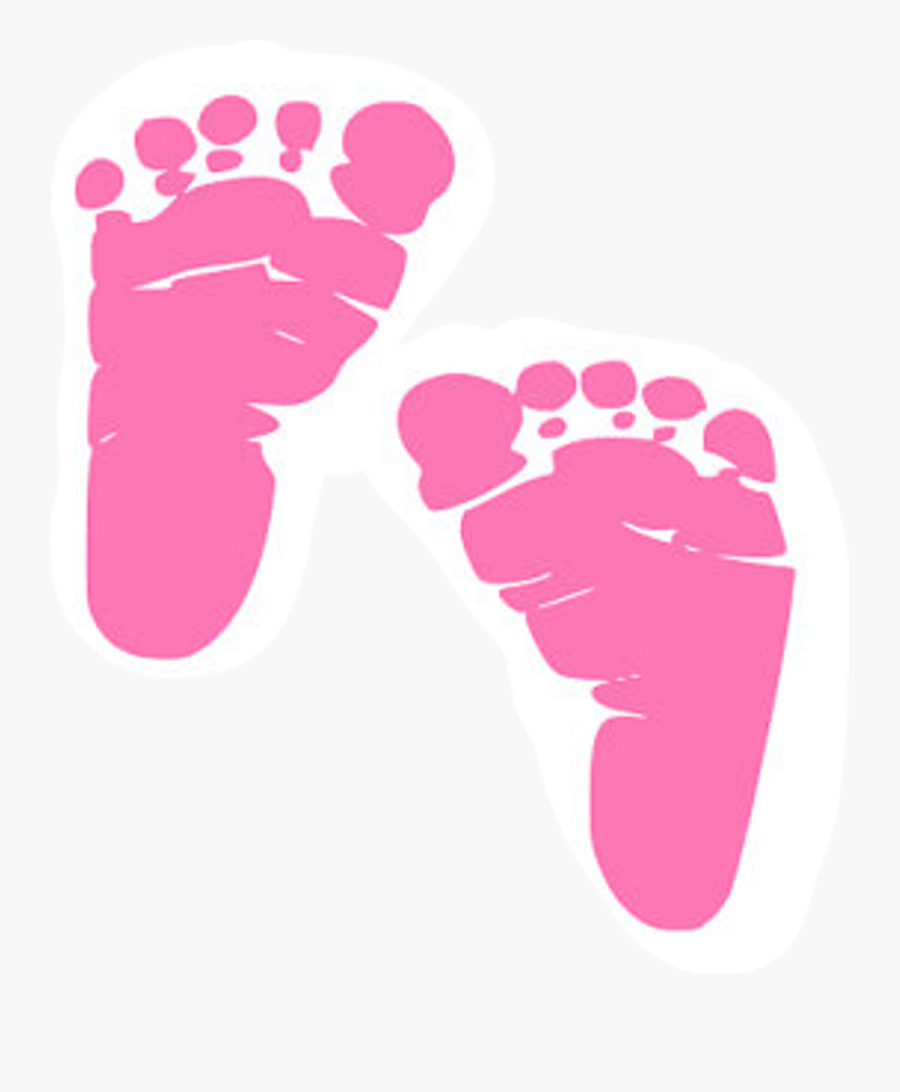 Sticker Baby On Board Cute Clipart , Png Download - Baby Footprint Svg Free, Transparent Clipart