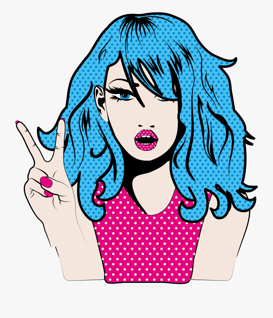 Clip Art Royalty Free Illustration Painted - Social Commentary Pop Art, Transparent Clipart