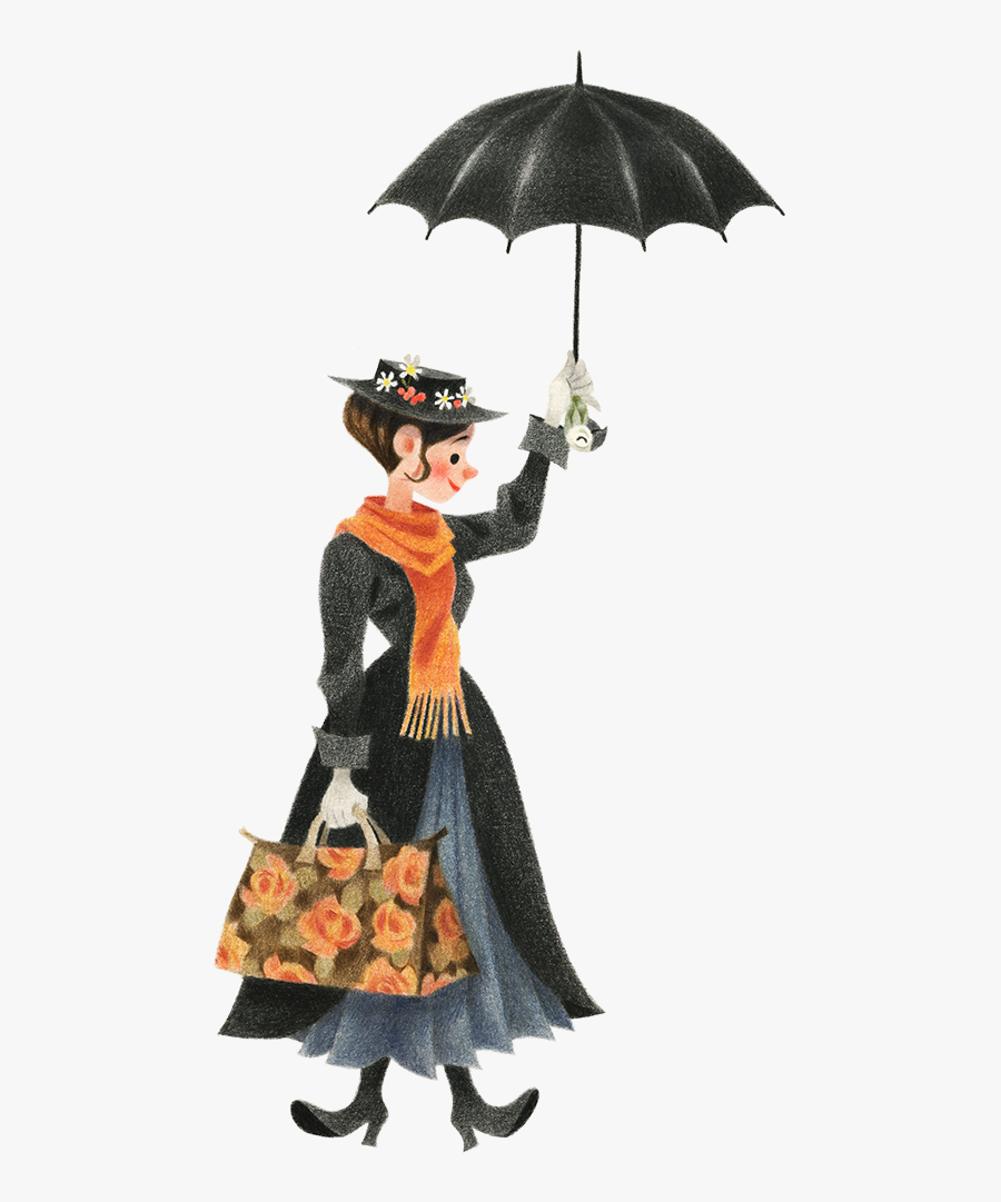 Mary Poppins Png, Transparent Clipart