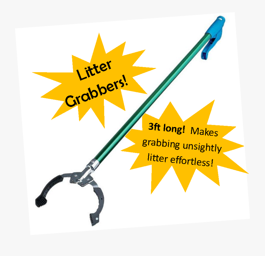 Trash Grabber, Transparent Clipart