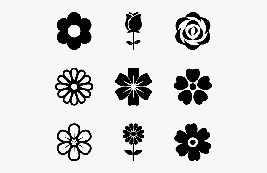 Small Flower Vector Png, Transparent Clipart