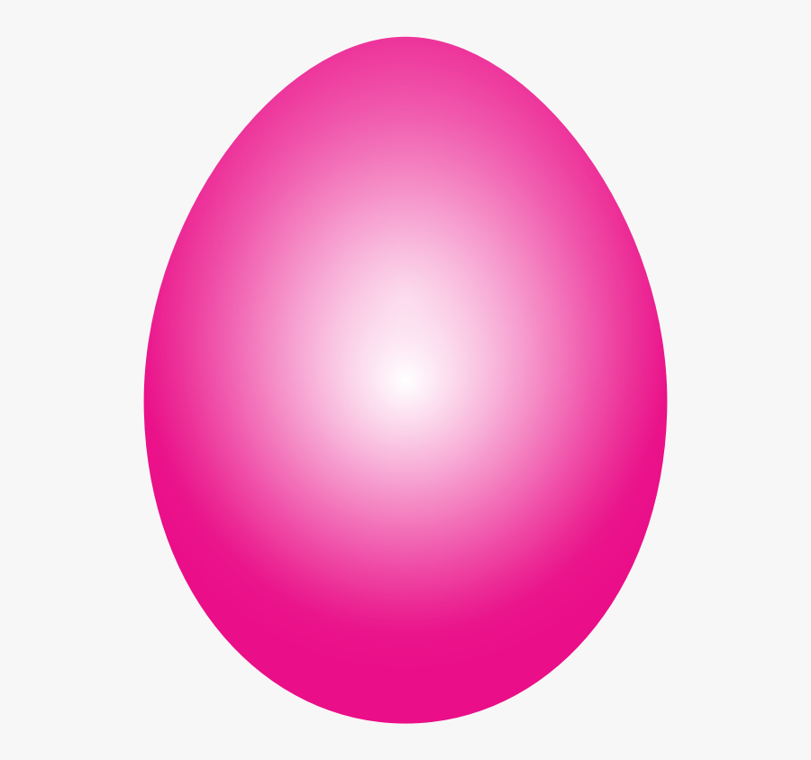 Clipart Magenta Easter Egg - Pink Easter Egg Pdf, Transparent Clipart