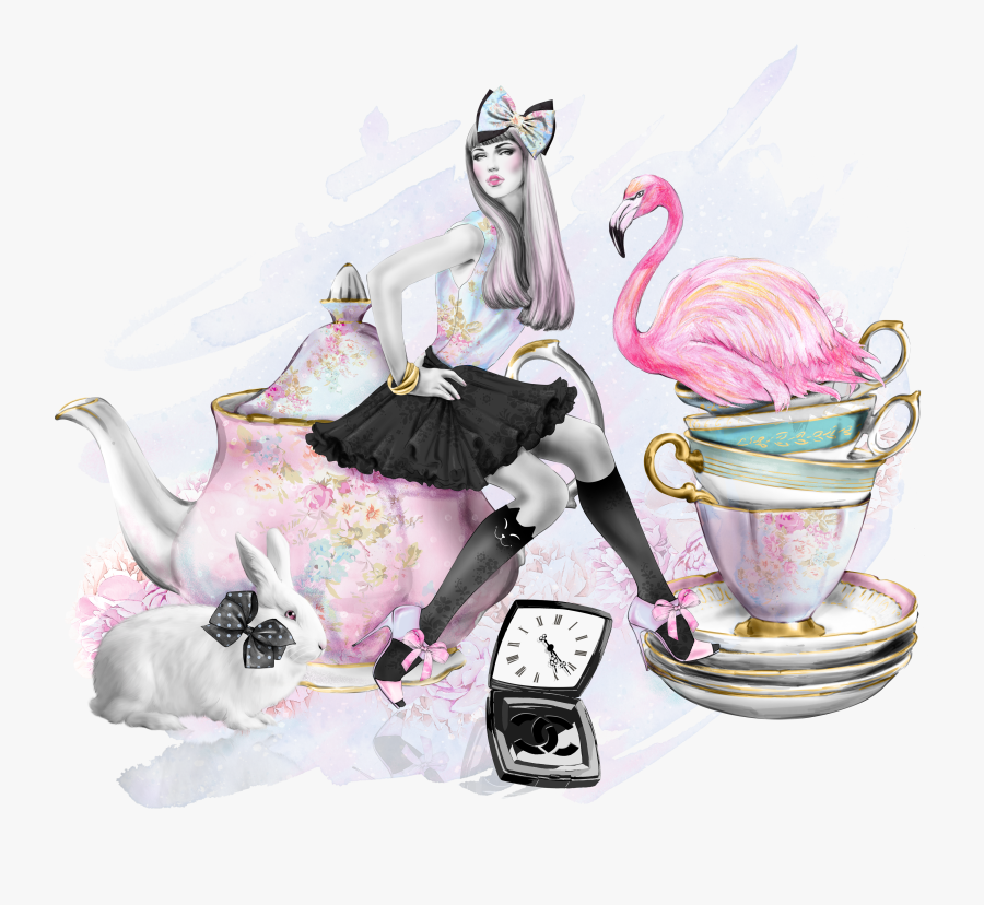 Alice Set - Party Clipart Alice In Wonderland, Transparent Clipart