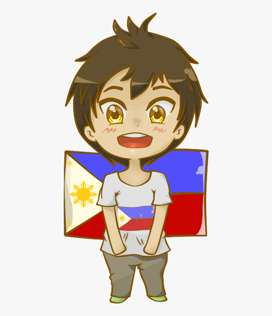 Manga Boy Clipart Filipino Boy - Filipino Chibi Png, Transparent Clipart