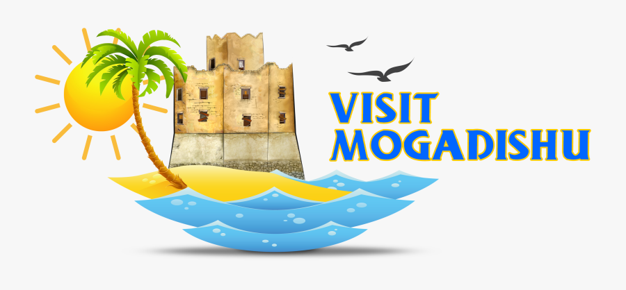 Transparent Tourism Clipart - Visit Mogadishu Logo, Transparent Clipart