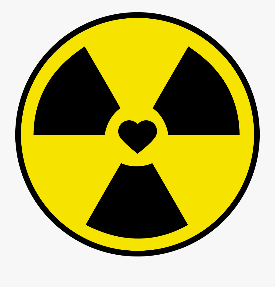 Relationship Signs - Radiation Symbol, Transparent Clipart