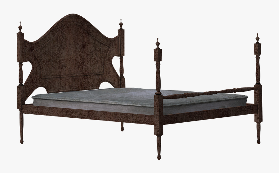 Bed Wooden Bed Rest Sleep Png Image - Bed, Transparent Clipart