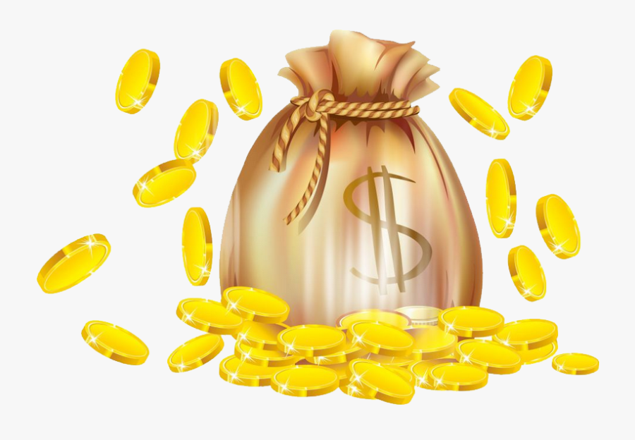 Money Coin Cartoon Gold Free Hd Image Clipart - Gold Coin, Transparent Clipart
