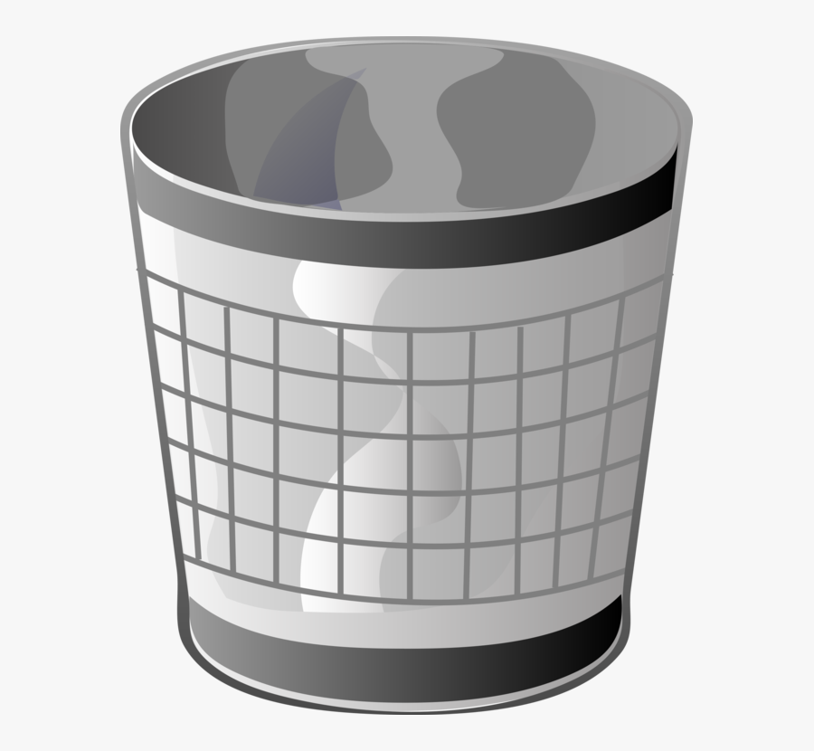 Trash Can, Garbage Can, Waste Basket, Empty, Bin - Trash Can Clip Art, Transparent Clipart