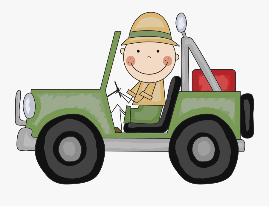 Safari Jeep Clipart Free - Jeep Clipart, Transparent Clipart