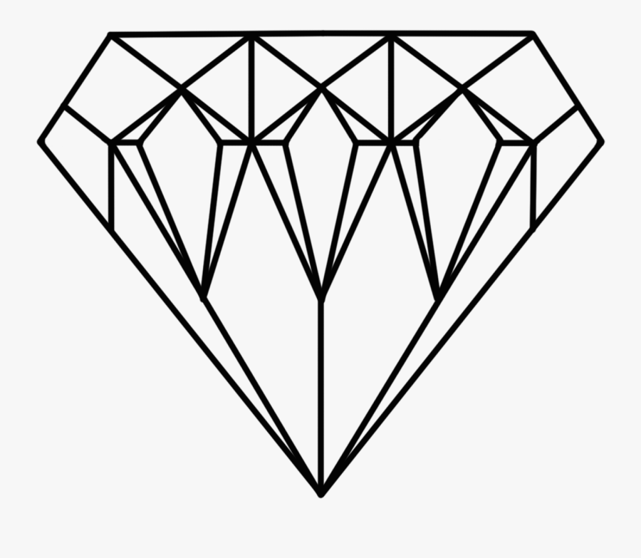 Stone Refraction Of Free Image On Pixabay - Coloring Pages Diamond, Transparent Clipart