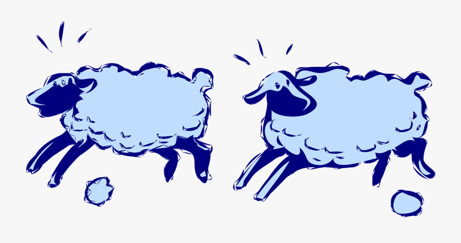 Lamb Clipart Female Sheep - Draw A Running Sheep, Transparent Clipart