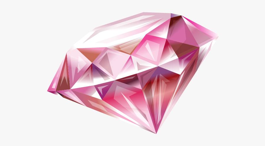 Body Diamond Art Sticker Sparkling Abziehtattoo Diamonds - Transparent Background Pink Diamond Png, Transparent Clipart