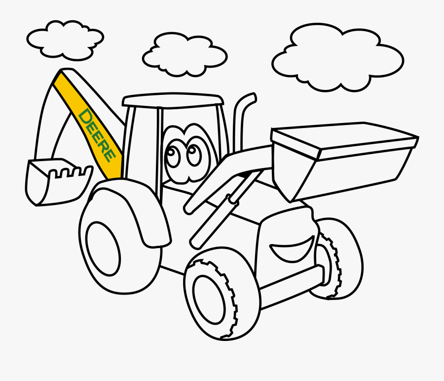 Lawnmower Clipart Jardinero - Desenho Para Colorir Trator, Transparent Clipart