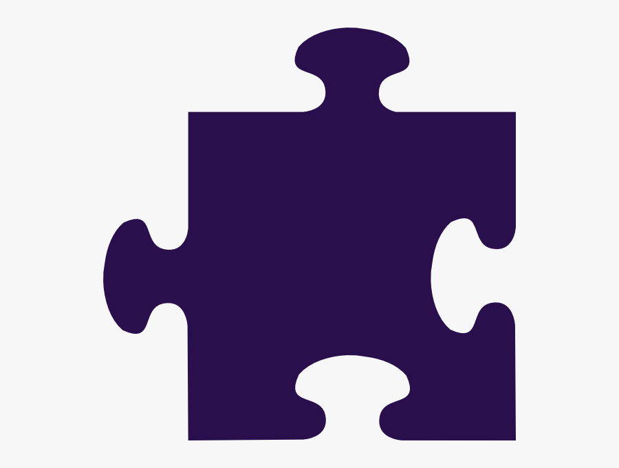 Puzzle Piece Clip Art At Clipart Library - Puzzle Piece Purple, Transparent Clipart
