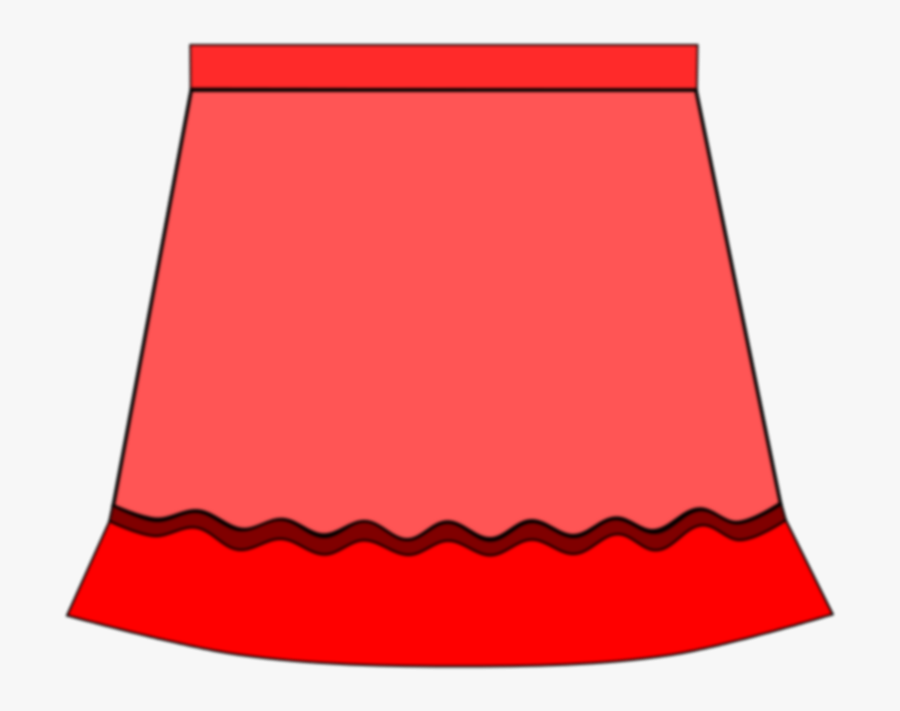 Area,rectangle,line - Red Skirt Png Clipart, Transparent Clipart