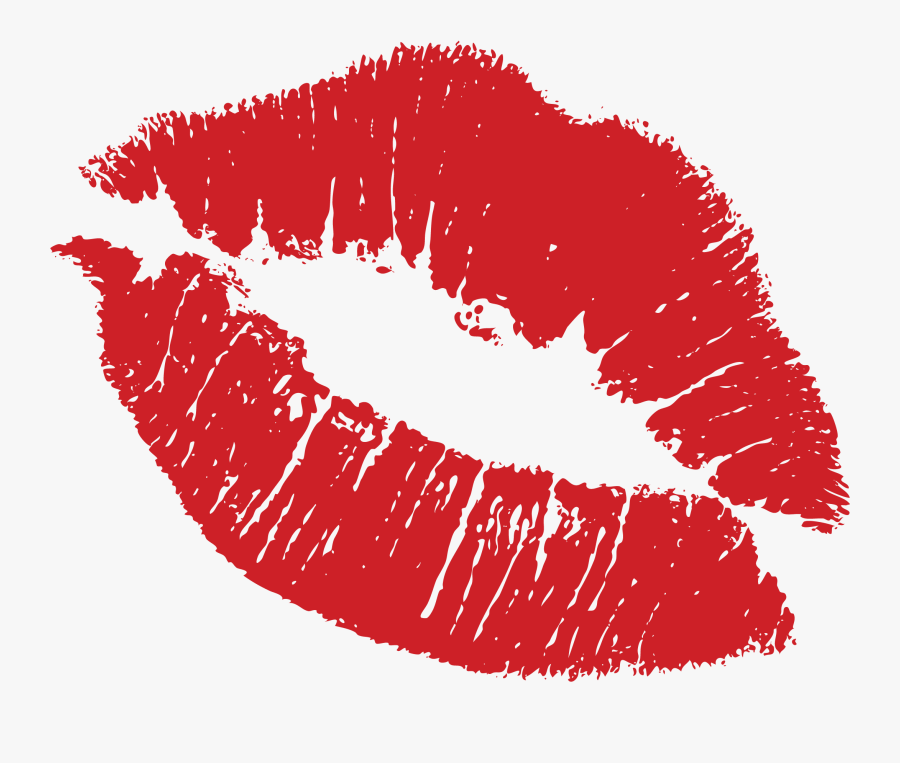 Transparent Lipstick Kiss Png - Lip Stain Png, Transparent Clipart